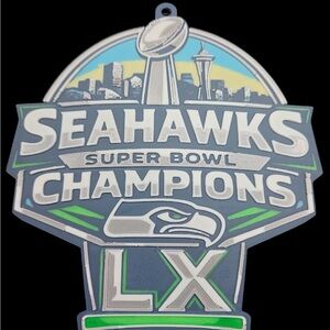 Seahawks Super Bowl Champions LX chain